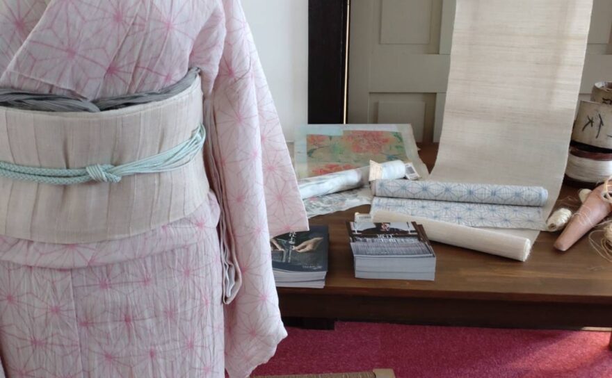 ☆近江上布は滋賀県の歴史ある優れた麻織物です。　―着物雑学ー