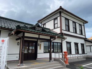 加悦鉄道の駅舎
