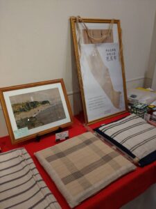2022年　阪急うめだ本店『暮らしを彩る匠の技』展　沖永良部島の芭蕉布展示より